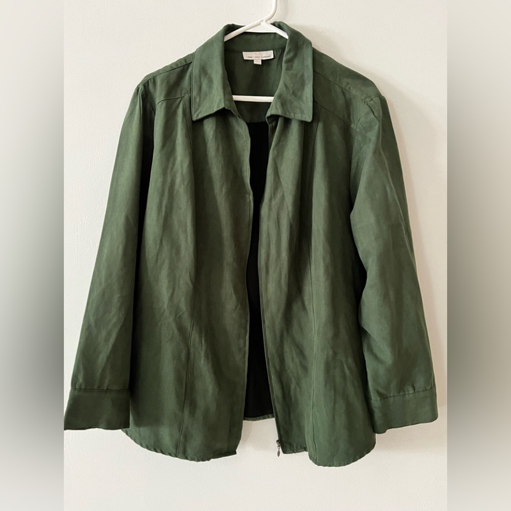Olive Green Utility Jacket